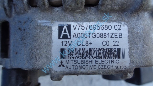 alternátor na citroen c3, 1,4i, V 757695680 02